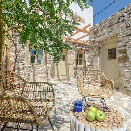 Villa Anthemion Naxos With Outdoor Jacuzzi Ano Sangrion Exterior foto